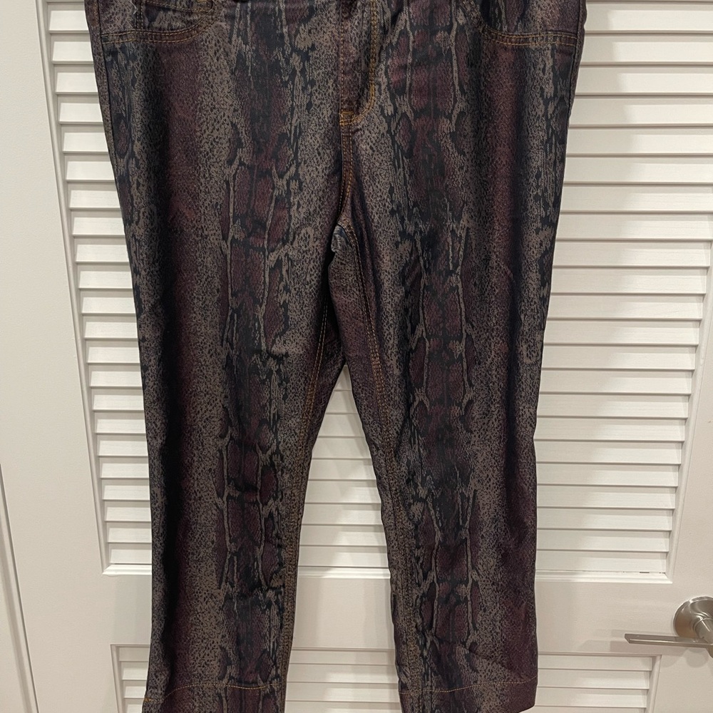 Vintage A New Approach (Ana)  Snake Skin Jeans | 16P
